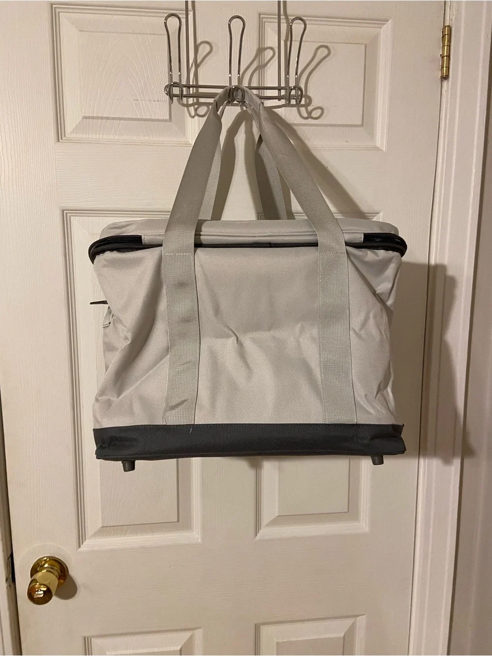 Amari & Ash Light Gray Travel Cooler Bag with Shoulder Strap 16” 30 - Picture 6 of 6